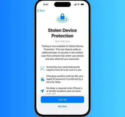 绥江苹果授权维修店分享被盗设备保护功能开启方法 