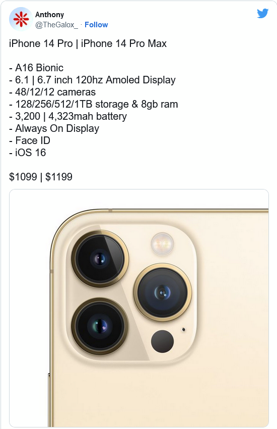 绥江苹果14维修分享iPhone 14全系涨价 