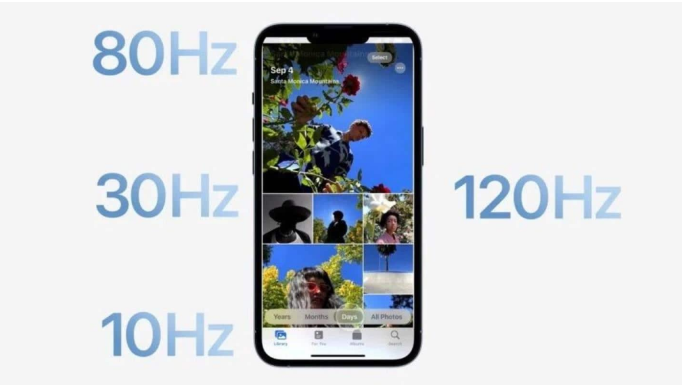 绥江苹果14维修分享iPhone 14有高刷吗 