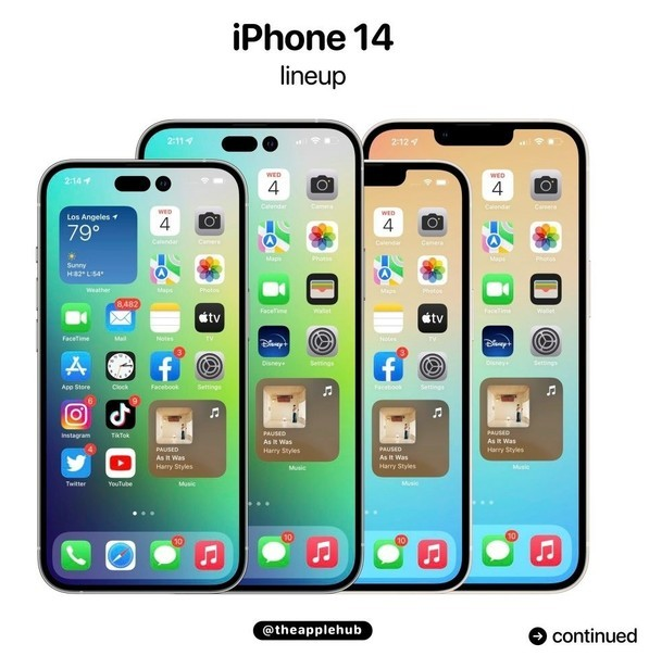 绥江苹果14维修分享iPhone 14全家福 