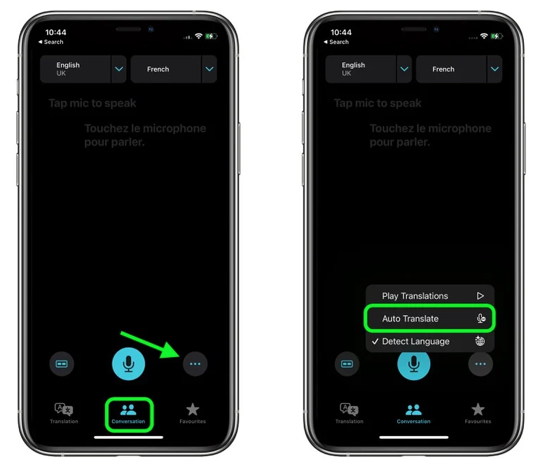 绥江苹果手机维修分享iOS 15 “翻译” App 新改进 